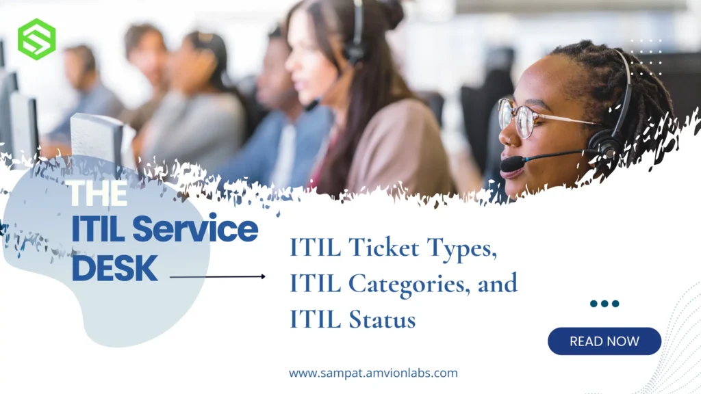 ITIL Ticket types, ITIL categories, ITIL status