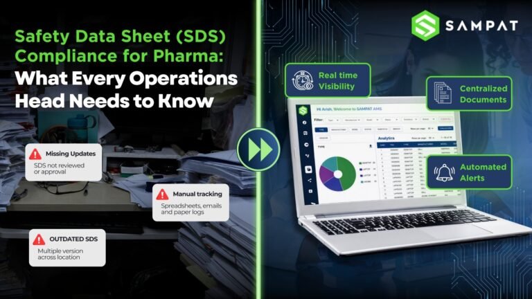 Safety Data Sheet (SDS) Compliance for Pharma: What Every Operations Head Needs to Know